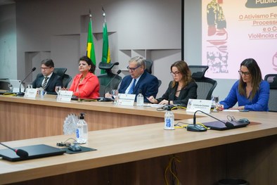 O evento discutiu a participação das mulheres na política