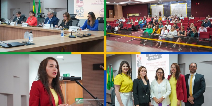 O evento discutiu a participação das mulheres na política