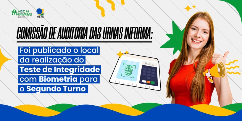 Comissão de Auditoria da Votação Eletrônica define o Colégio Marista Natal; o sorteio ocorrerá n...